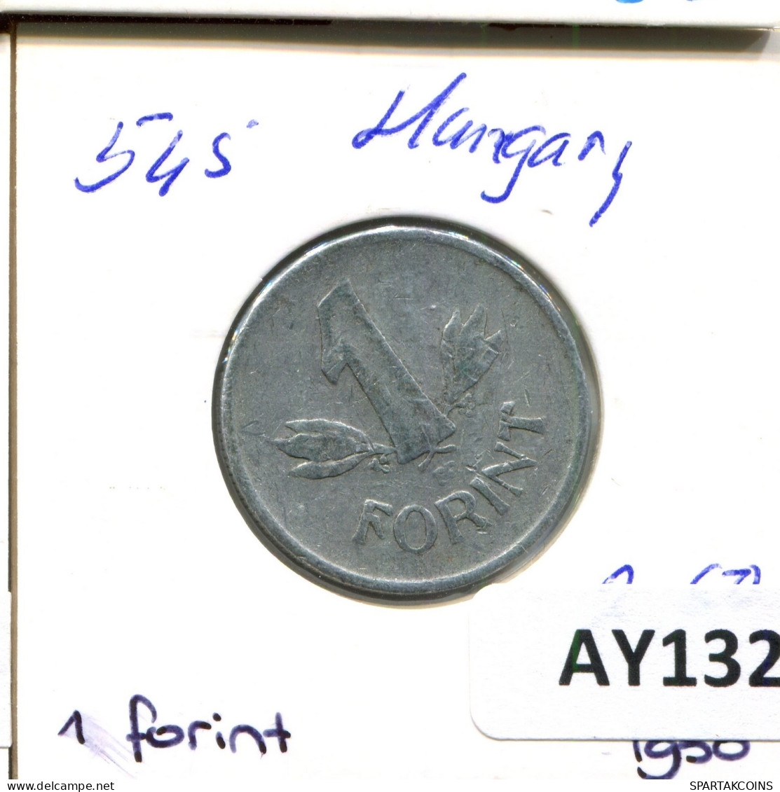 1 FORINT 1950 SIEBENBÜRGEN HUNGARY Münze #AY132.2.D.A - Hungría