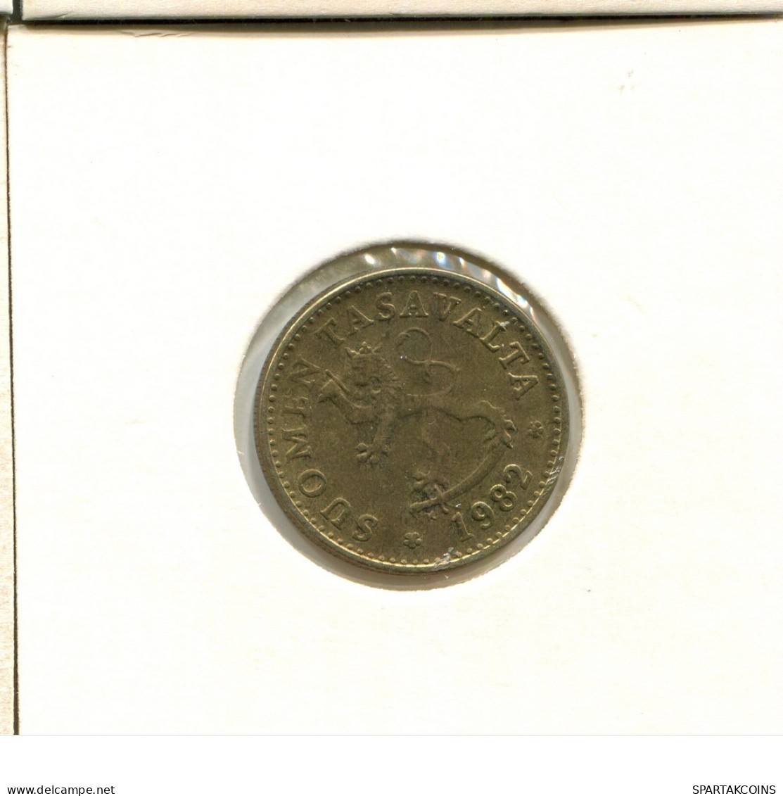 10 PENNYA 1982 FINLANDIA FINLAND Moneda #AS732.E.A - Finlandia