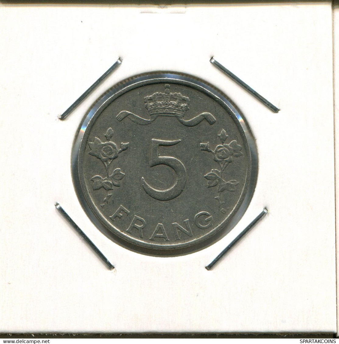 5 FRANCS 1949 LUXEMBOURG Pièce #AR684.F.A - Lussemburgo