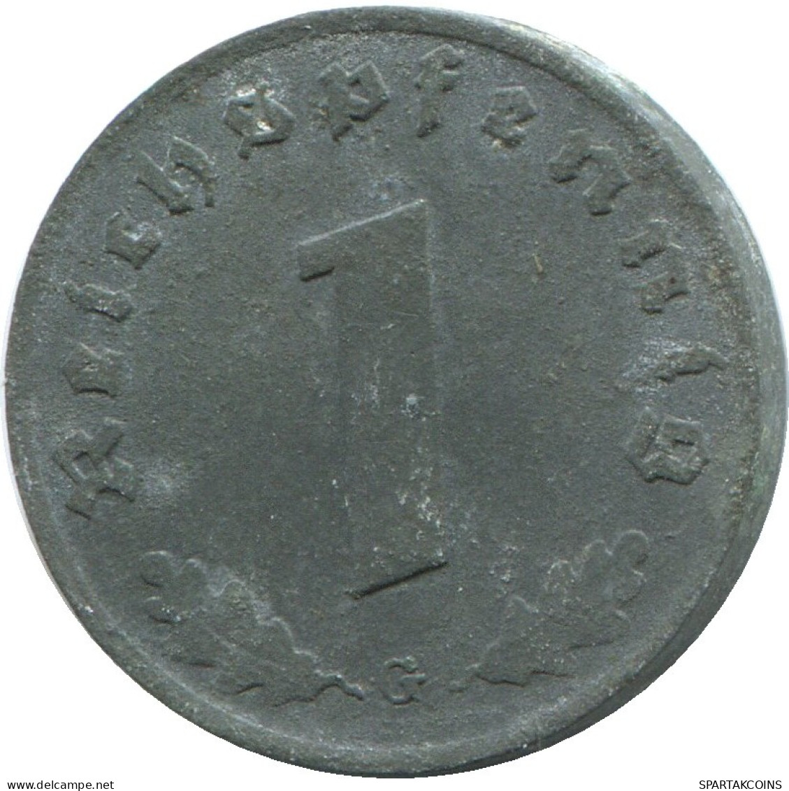 1 REICHSPFENNIG 1942 G GERMANY Coin #DE10425.5.U.A - 1 Reichspfennig
