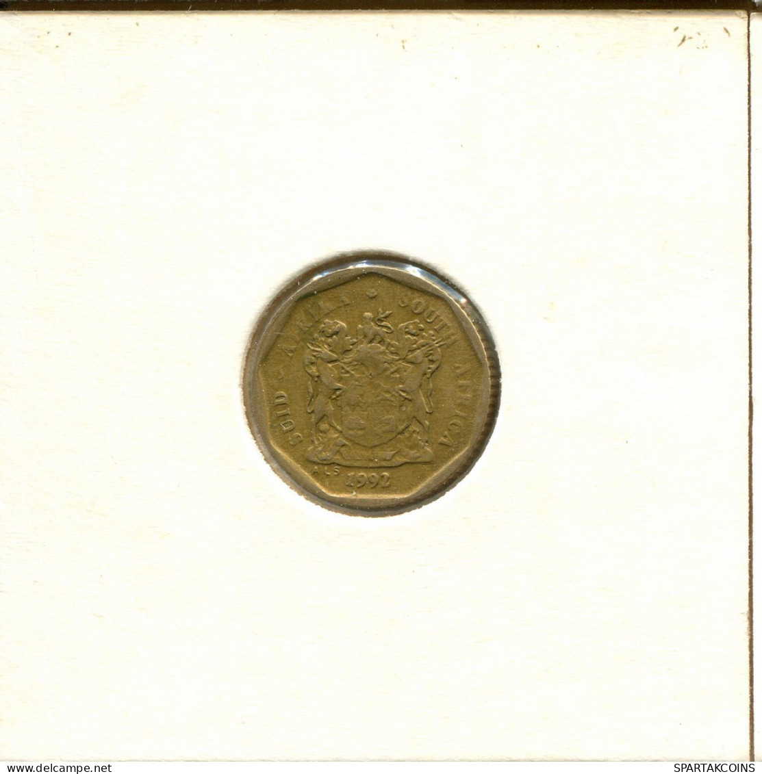 10 CENTS 1992 SUDAFRICA SOUTH AFRICA Moneda #AT138.E.A - Südafrika