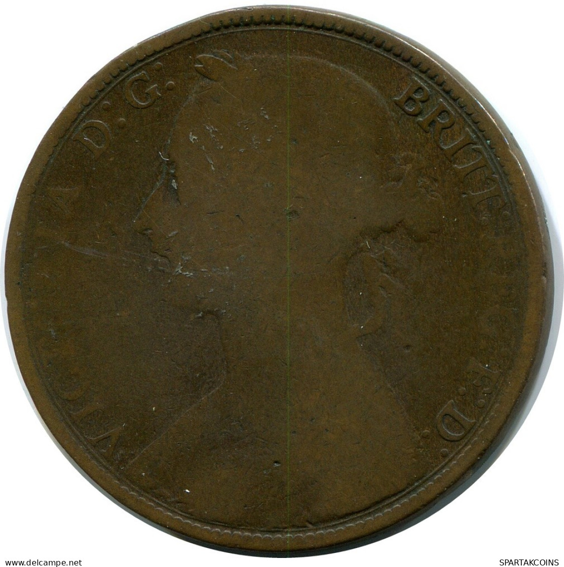 PENNY 1885 UK GROßBRITANNIEN GREAT BRITAIN Münze #AZ777.D.A - D. 1 Penny