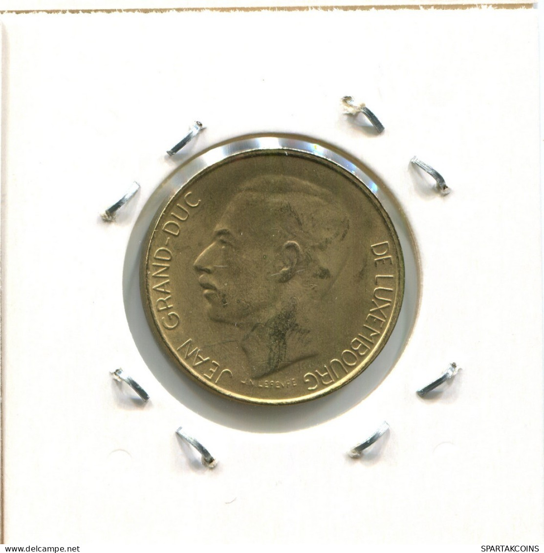 5 FRANCS 1990 LUXEMBOURG Pièce #AT237.F.A - Lussemburgo