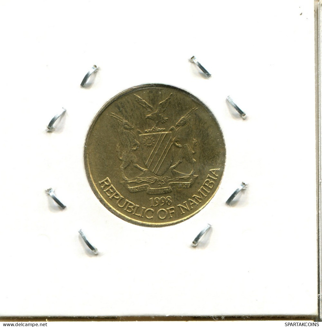 5 DOLLARS 1993 NAMIBIE NAMIBIA Pièce #AS395.F.A - Namibië