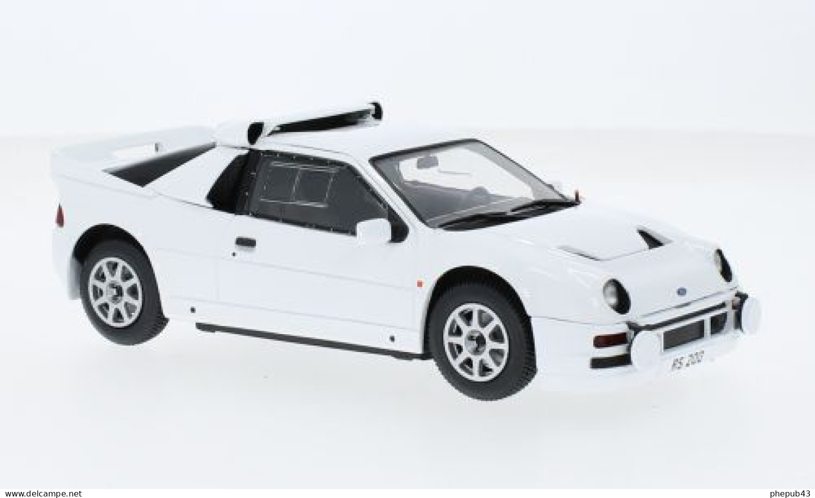 Ford RS 200 - 1984 - White - WhiteBox (1:24) - Other & Unclassified