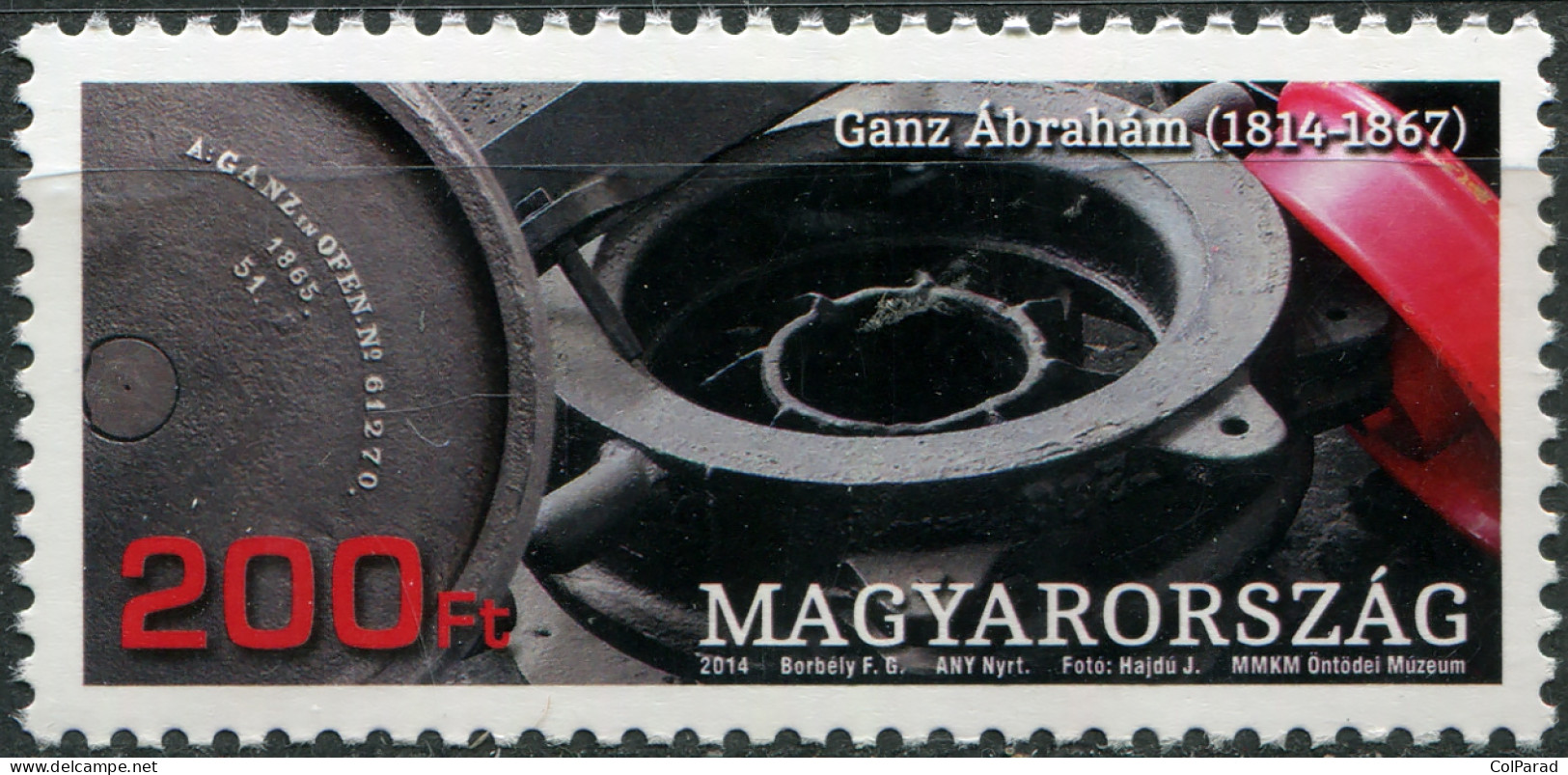 HUNGARY - 2014 - STAMP MNH ** - 200th Birth Anniversary Of Abraham Ganz - Nuovi