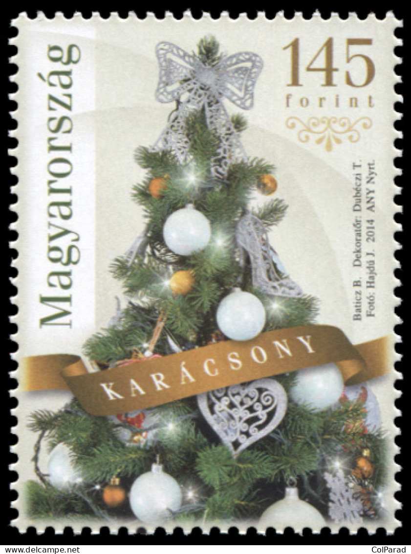 HUNGARY - 2014 - STAMP MNH ** - Christmas - Unused Stamps