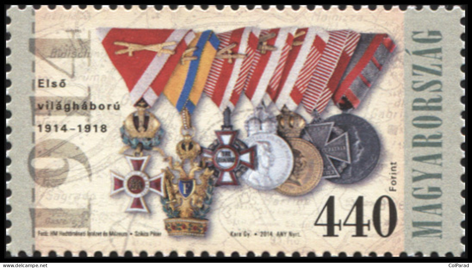 HUNGARY - 2014 - STAMP MNH ** - Centenary Of World War I - Nuevos