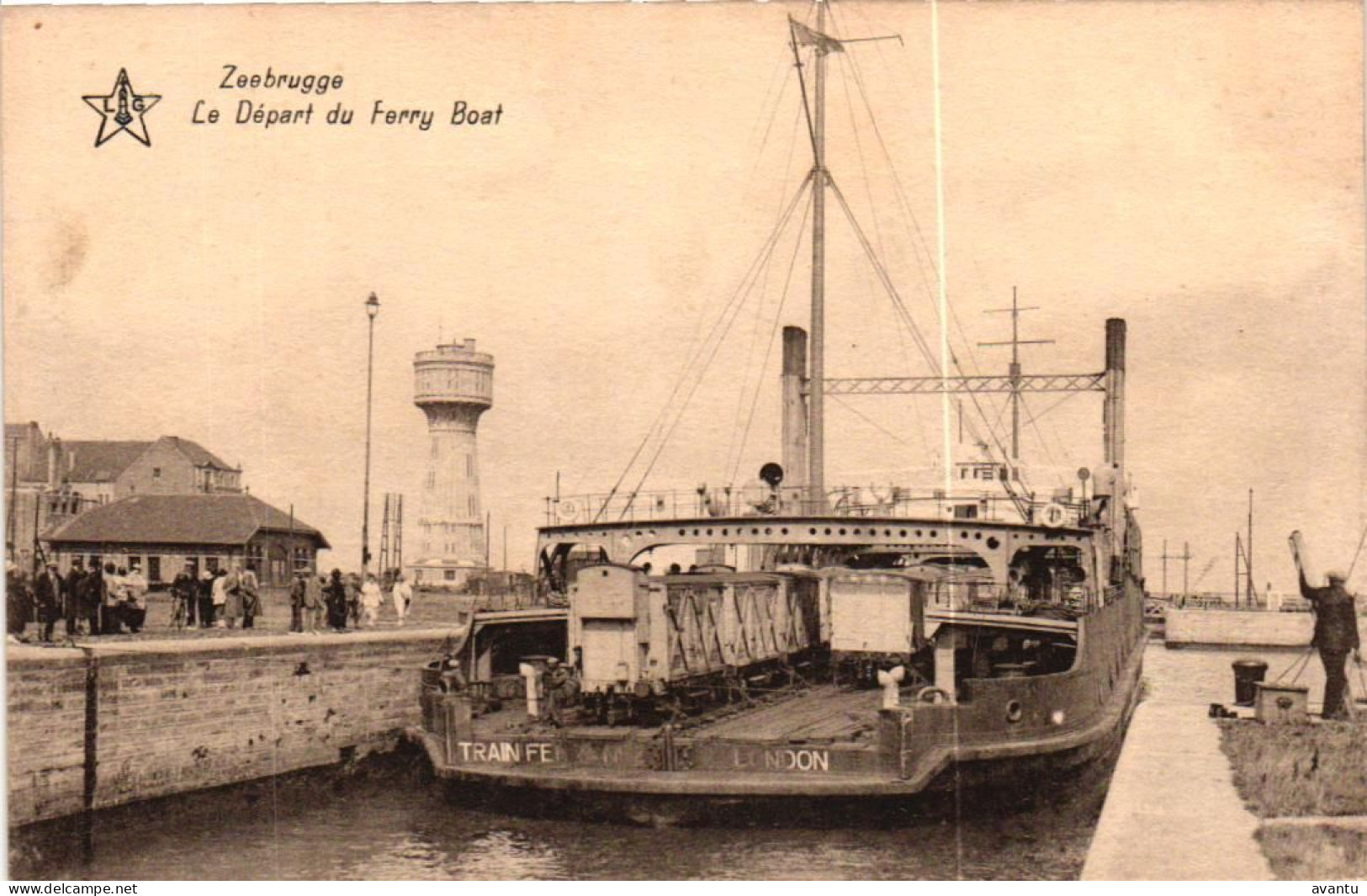 ZEEBRUGGE / FERRY BOAT - Zeebrugge