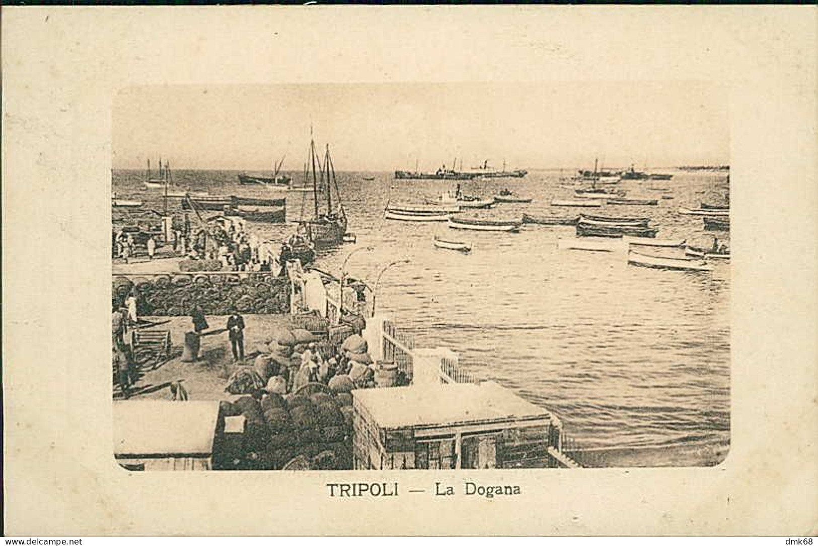 LIBIA / LIBYA - TRIPOLI - LA DOGANA - 1910s (12467) - Libye