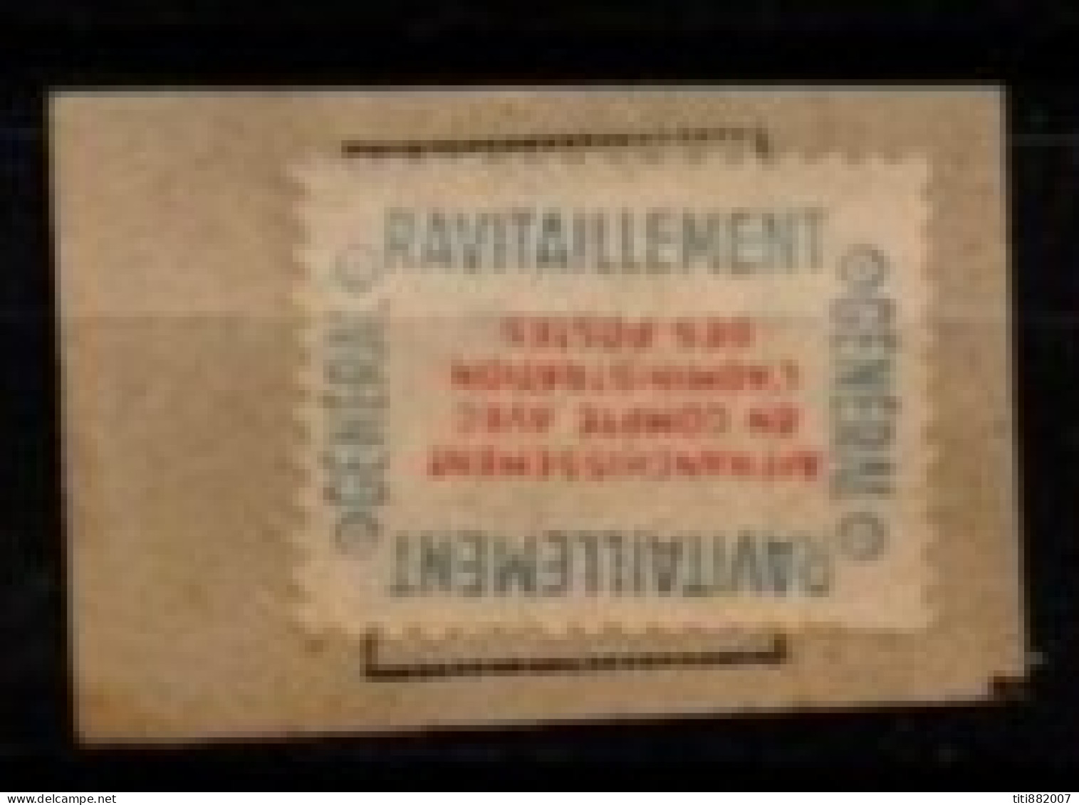 FRANCE    -   Service  -  1946 .  Y&T N° 15A Oblitéré .   Ravitaillement Général - Used