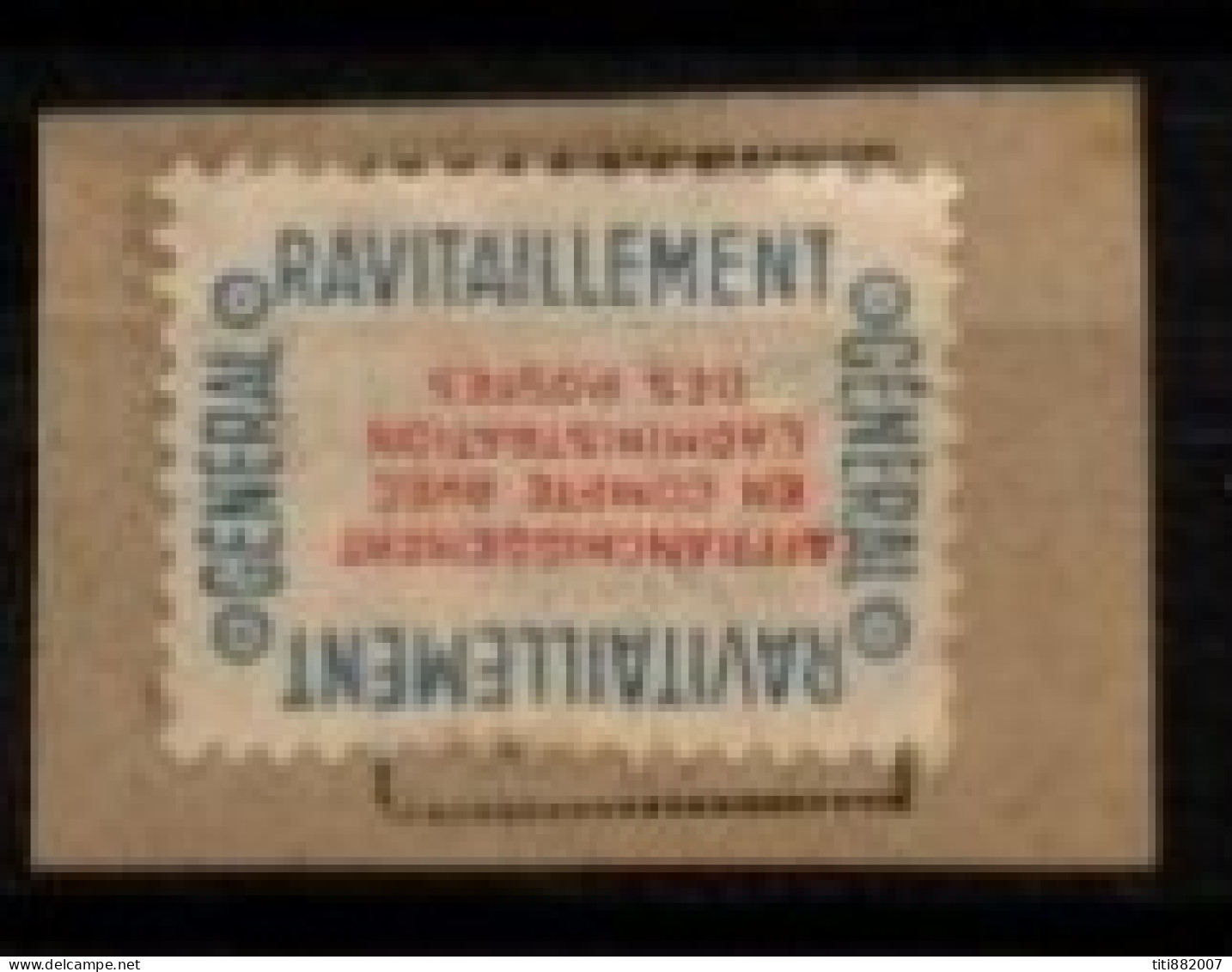 FRANCE    -   Service  -  1946 .  Y&T N° 15A Oblitéré .   Ravitaillement Général - Used