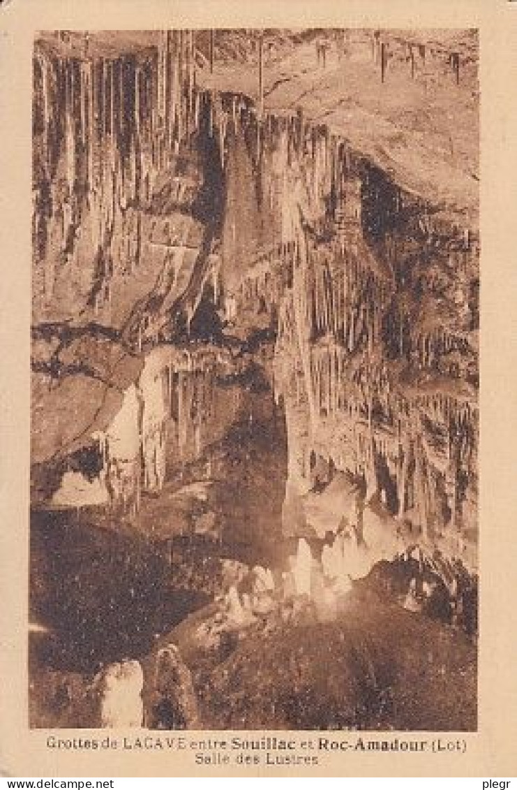 0-46144 01 01 - GROTTES DE LACAVE ENTRE SOUILLAC ET ROCAMADOUR - SALLE DES LUSTRES - Lacave