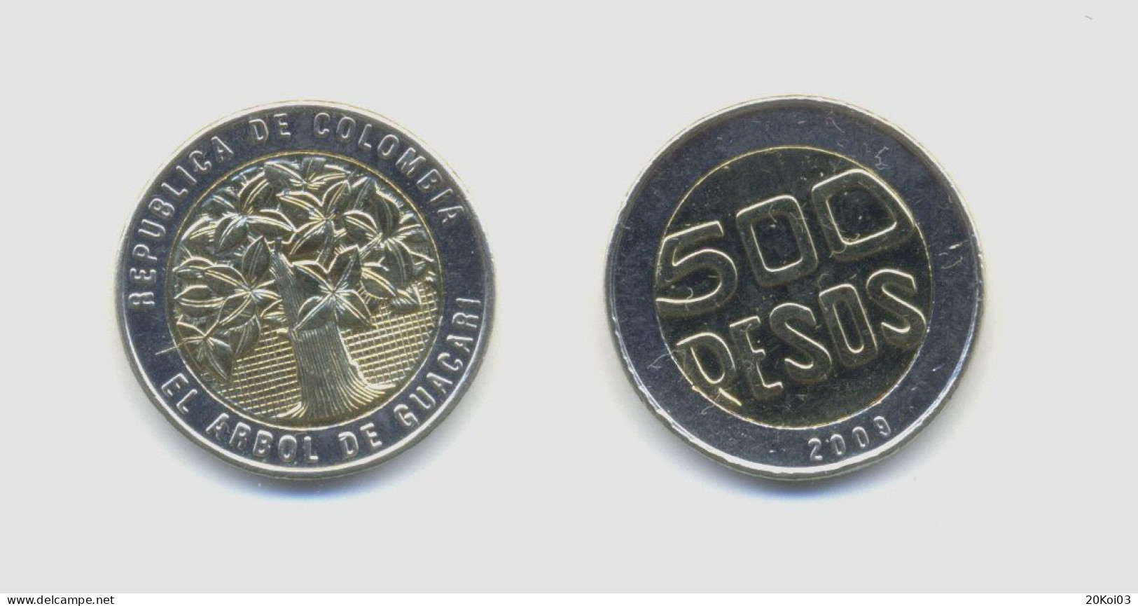 Colombia 500 PESOS 2009 Peso - Kolumbien