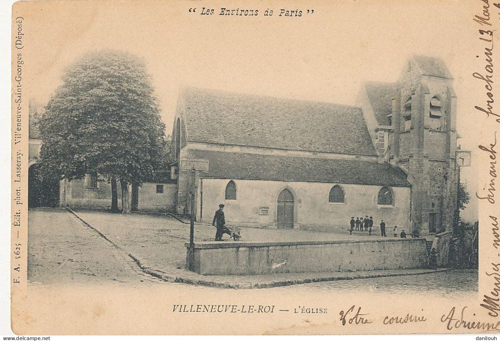 94 // VILLENEUVE LE ROI    L'église  ** - Villeneuve Le Roi