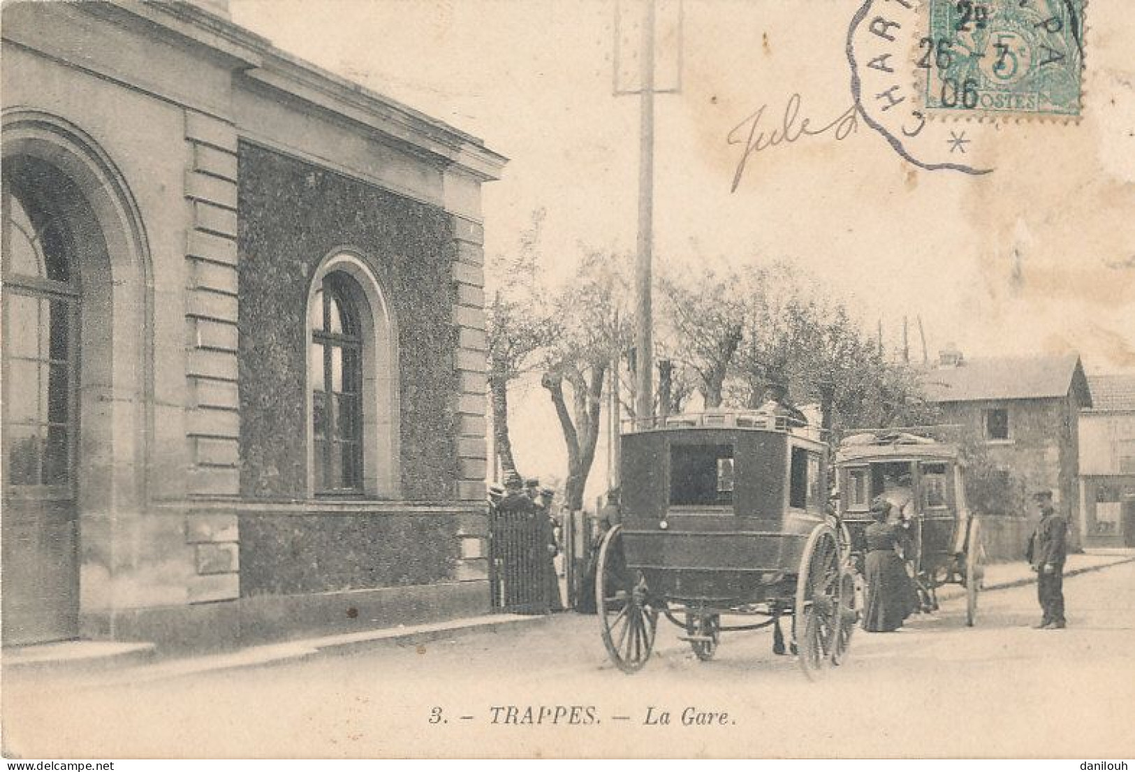 78 // TRAPPES    La Gare  3  ** - Trappes
