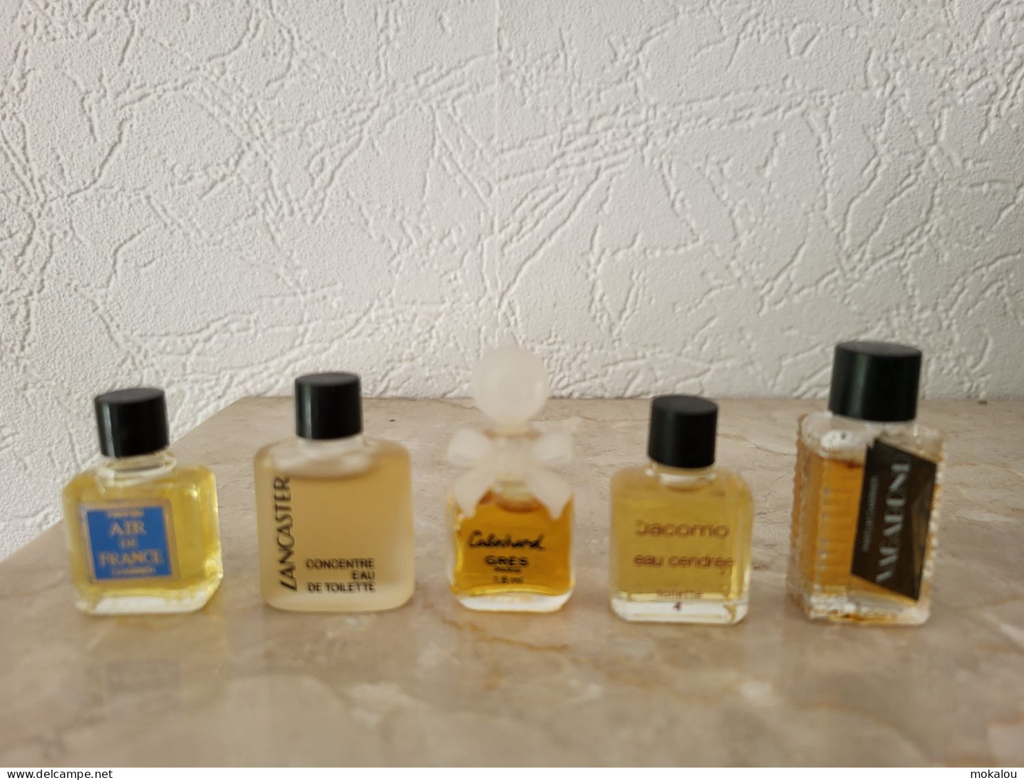 Miniature Lot De 5 - Miniature Bottles (without Box)