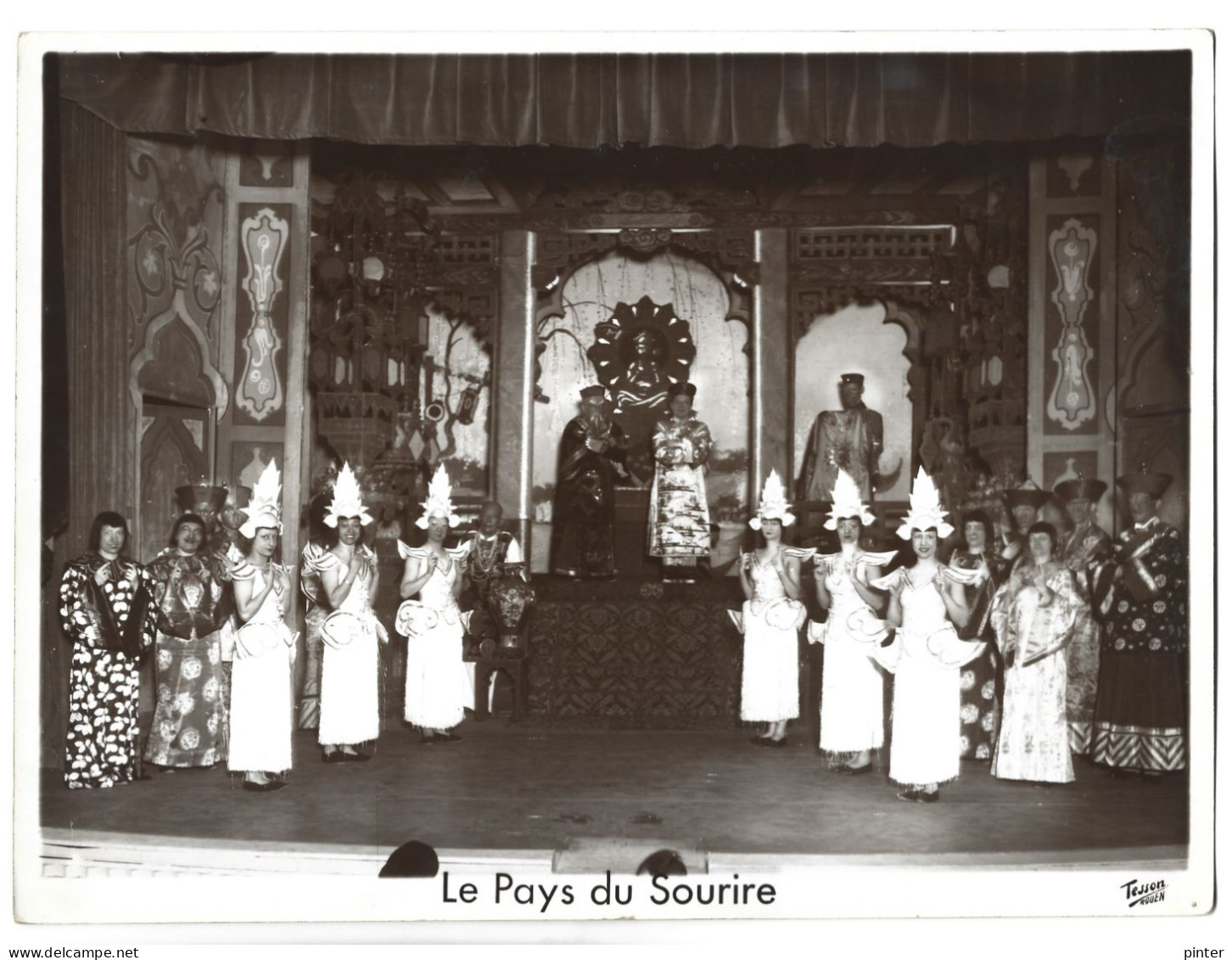 SPECTACLE - LE PAYS DU SOURIRE - Photographe TESSON à Rouen - Theatre