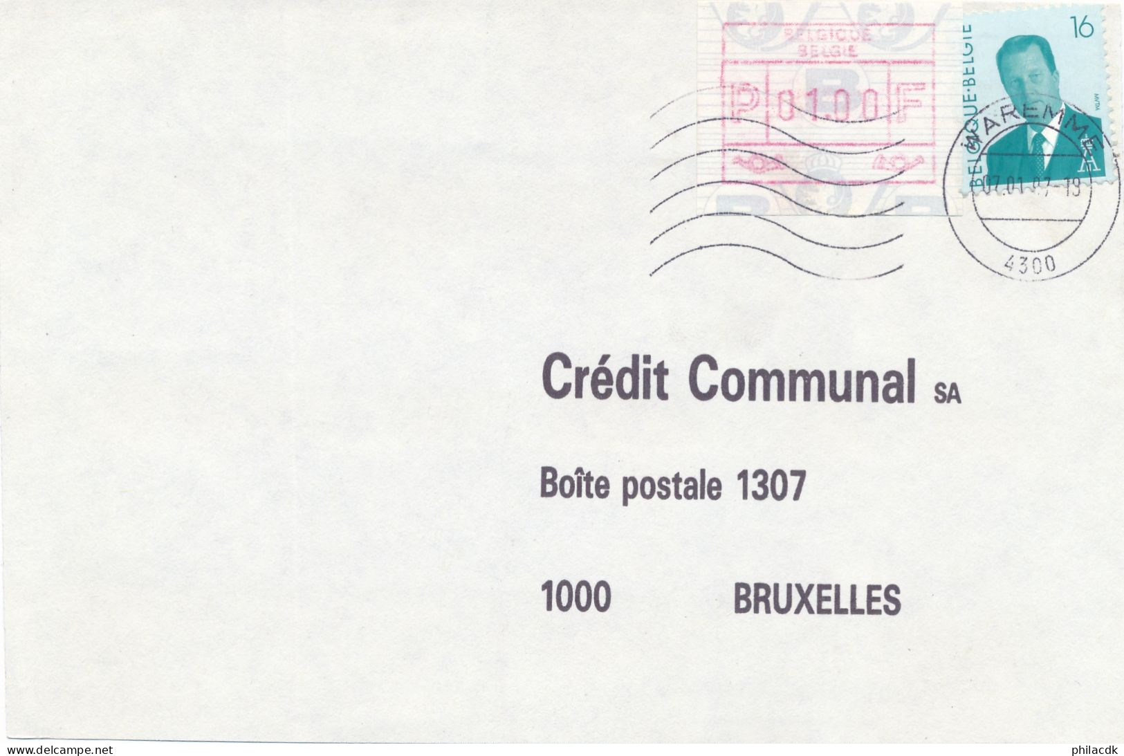 LOT DE 45 ENVELOPPES/DEVANT D ENVELOPPES DE BELGIQUE POUR ETUDE DES OBLITERATIONS VOIR SCANNS