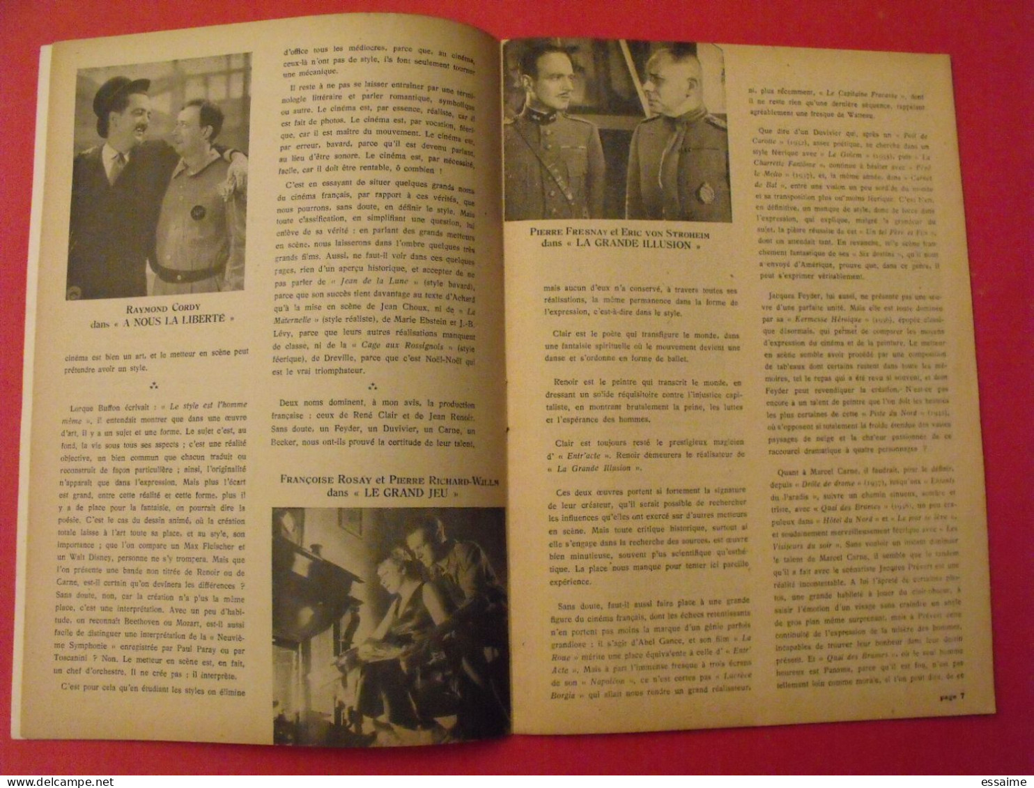 Revue "Vues De France" N° 15 De Février 1946. Viviane Romance Enfants Du Paradis Cocteau Carné Prévert Dréville Gabin - War 1939-45