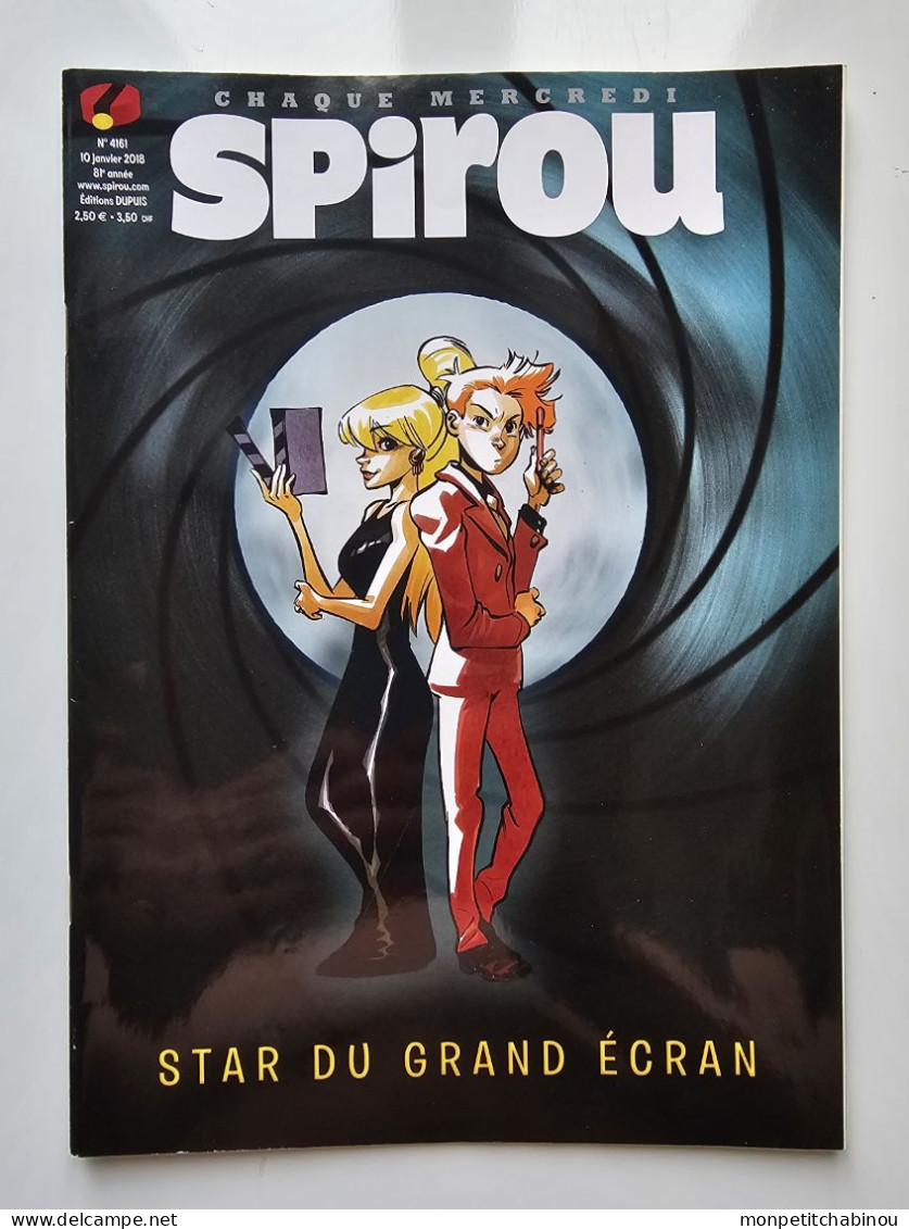 SPIROU Magazine N°4161 (10 Janvier 2018) - Spirou Magazine