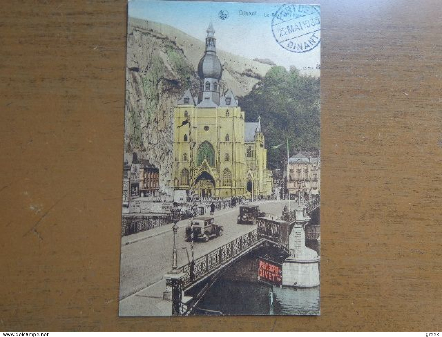 Dinant, Le Pont Et L'église -> Beschreven 1930 - Dinant