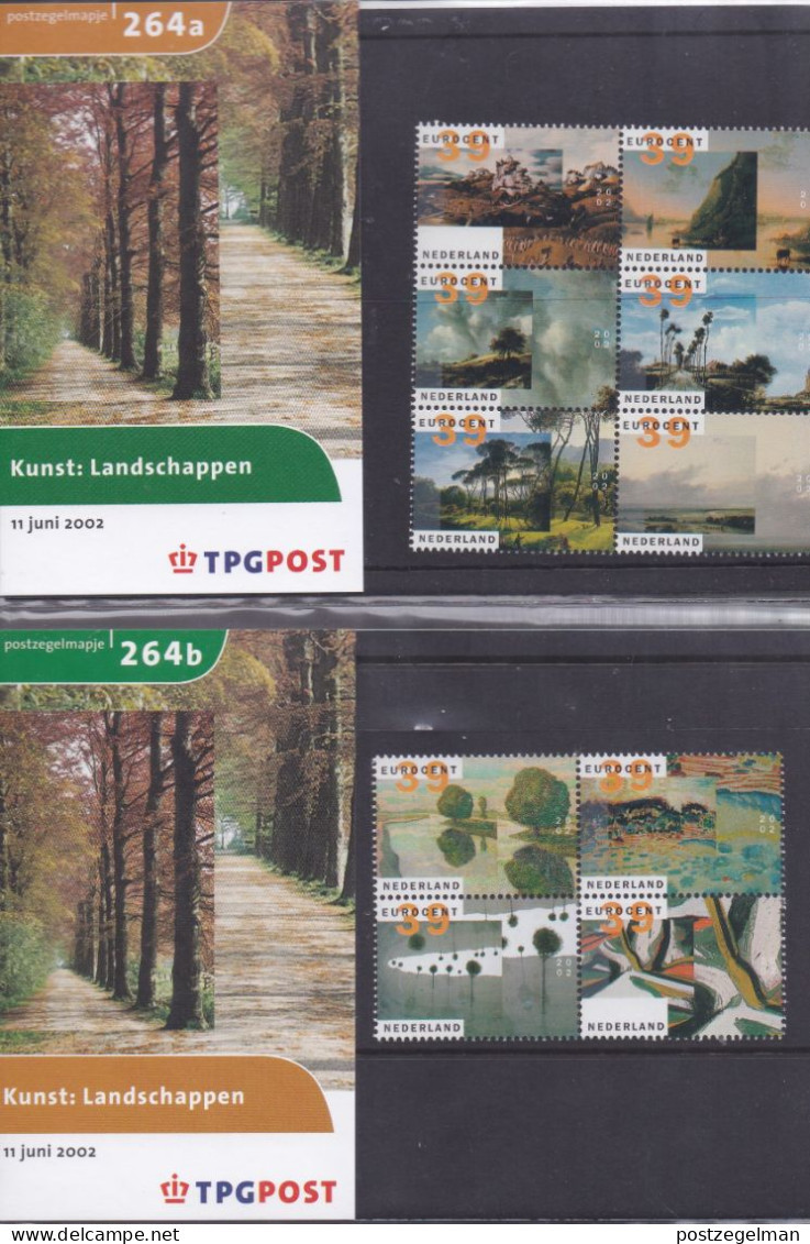 NEDERLAND, 2002, MNH Zegels In Mapje, Rode Kruis , NVPH Nrs. 2089-2098, Scannr. M264a+b - Unused Stamps