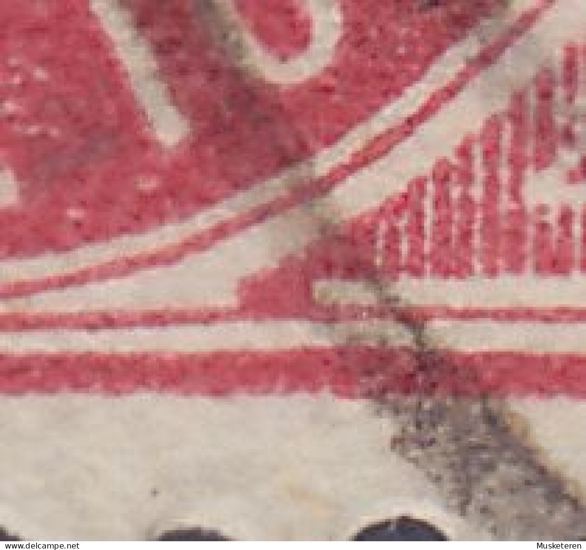 Iceland 1897 Mi. 8B , 10 Aur Ziffer Mit Krone Im Oval ERROR Variety HUSAVIK Cds. REYKJAVIK Perf. 12 3/4 (o) (2 Scans) - Used Stamps