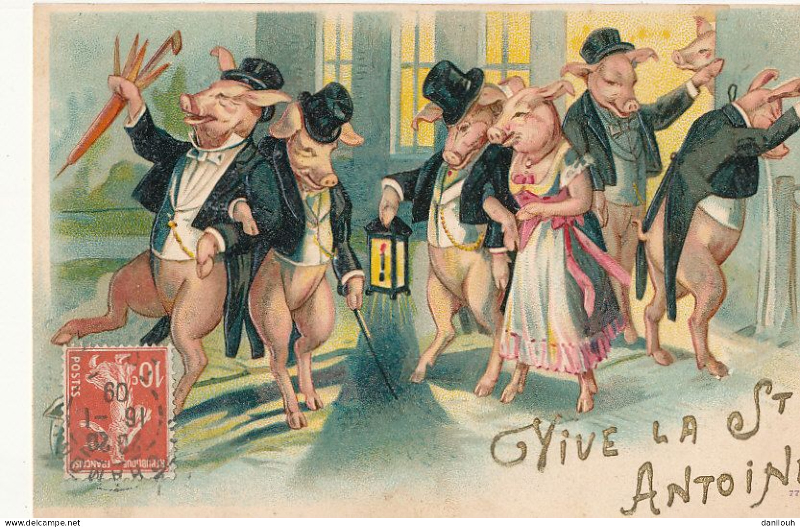 VIVE AL SAINT ANTOINE  / Cochons Humanisés / Danse / Défilé  / CARTE GAUFFREE - Cochons