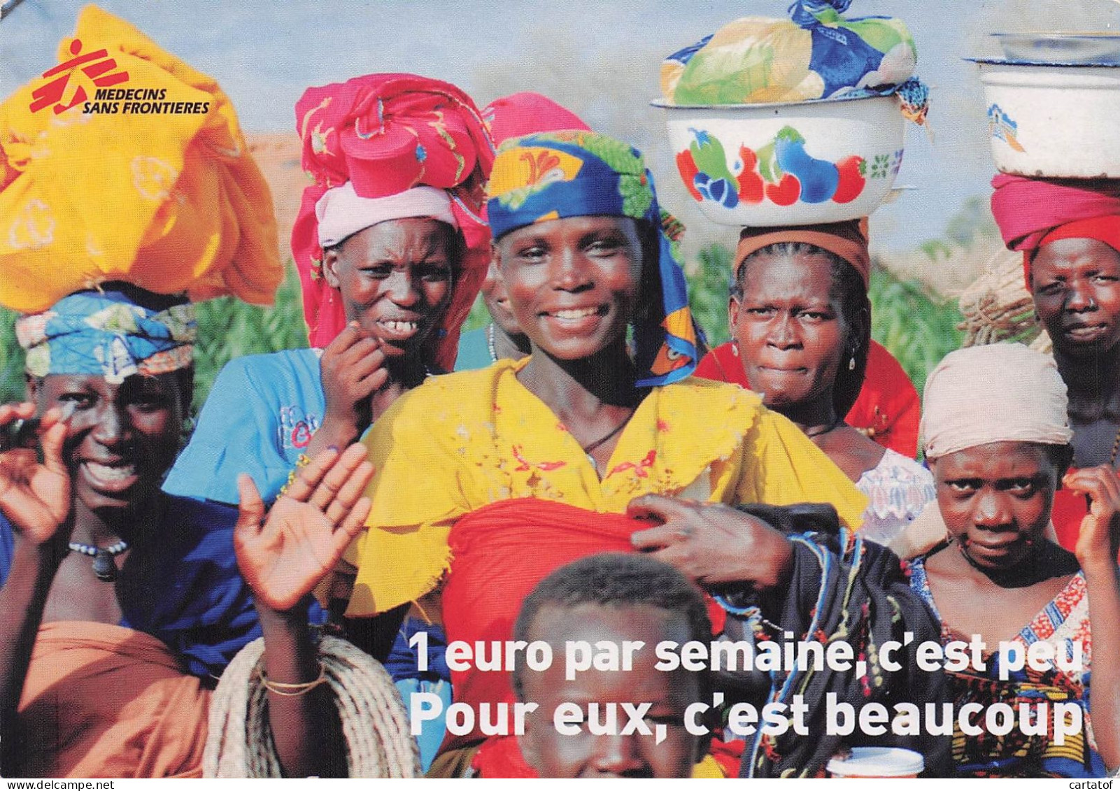 MEDECINS SANS FRONTIERES .  - Publicité