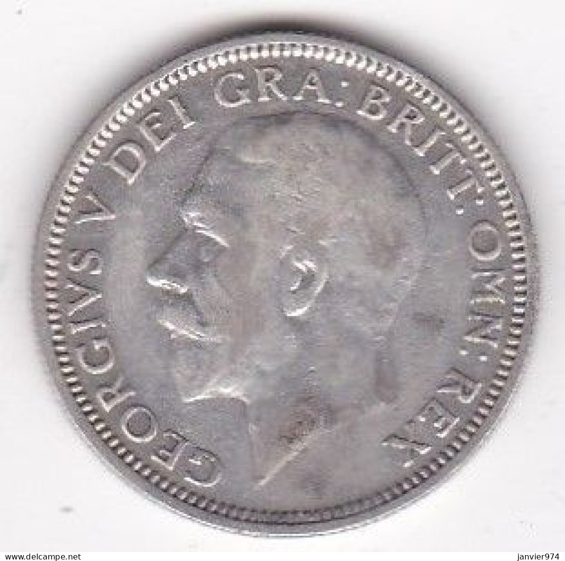 Grande Bretagne 1 Shilling 1936 George V , En Argent, KM# 833 - I. 1 Shilling