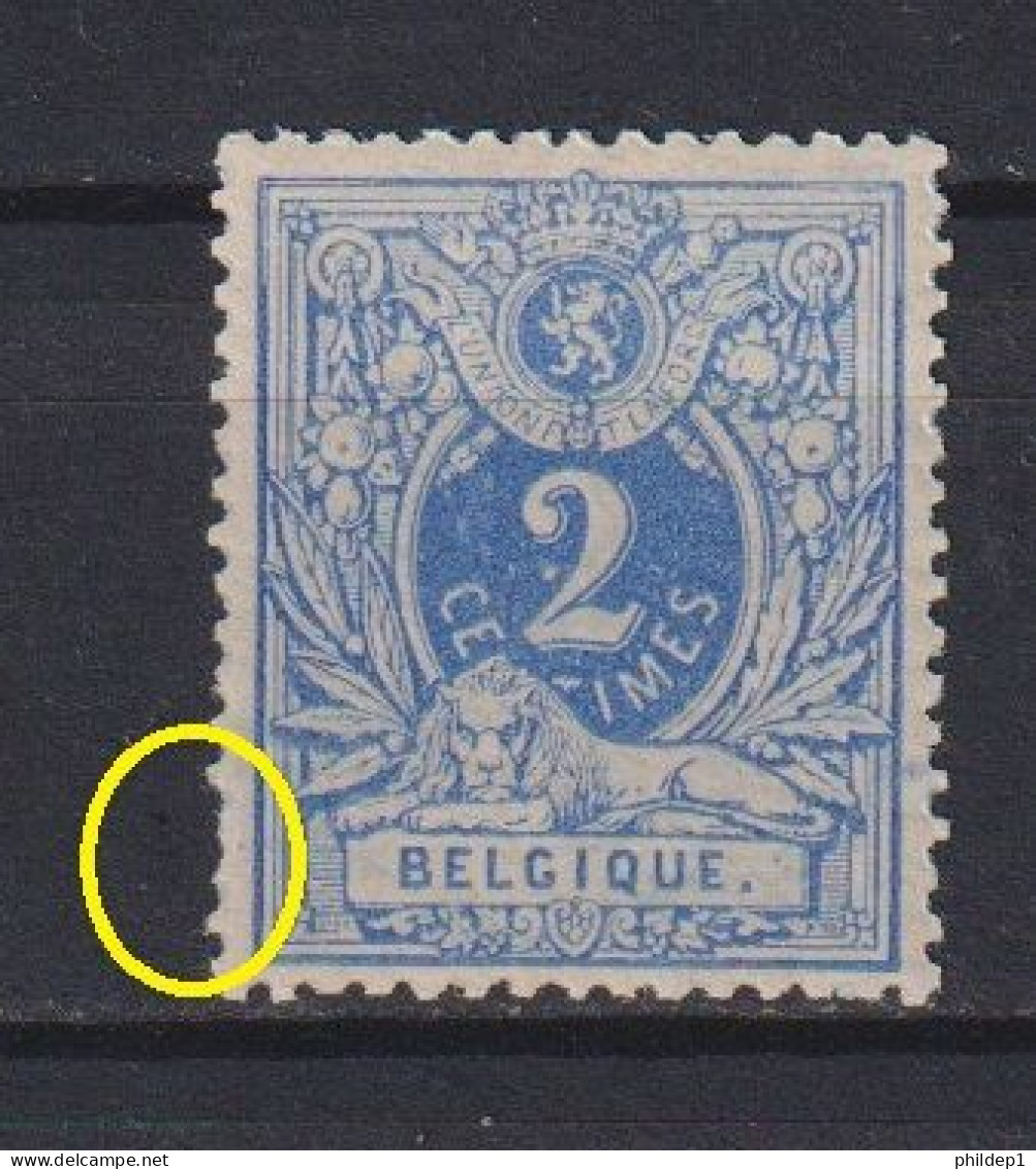 Belgique: COB N° 27 **, MNH, Neuf(s). 1 Dent Courte - 1858-1862 Médaillons (9/12)