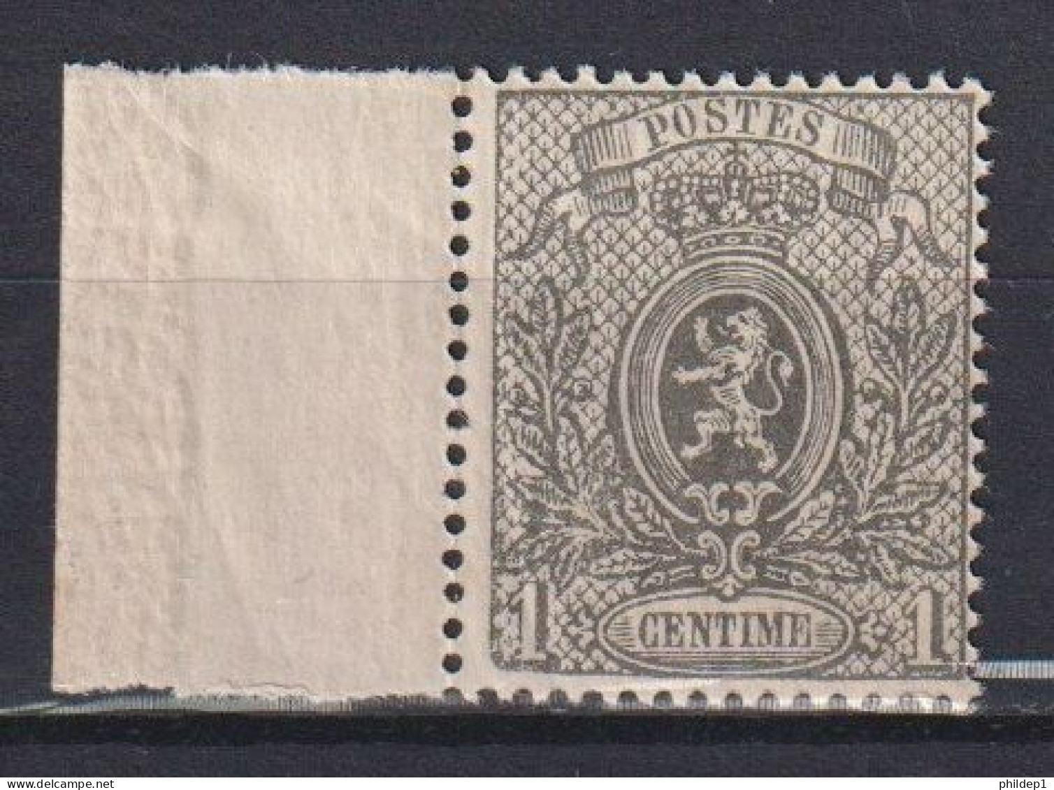 Belgique: COB N° 23A **, MNH, Neuf(s). TTB !!! - 1851-1857 Medallones (6/8)