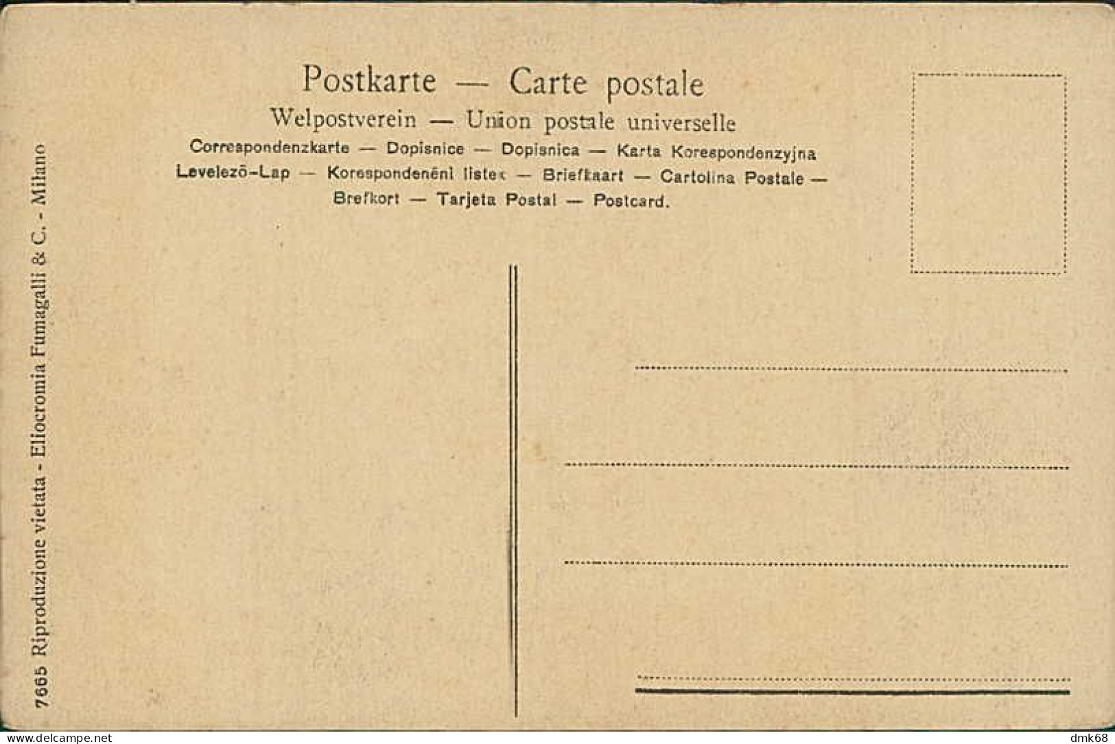 LIBYA / LIBIA - TRIPOLI - LA AZZIZIA - RESIDENZA MILITARE DEL VALI - EDIZ. FUMAGALLI - 5 OTT. 1911 (12484) - Libye