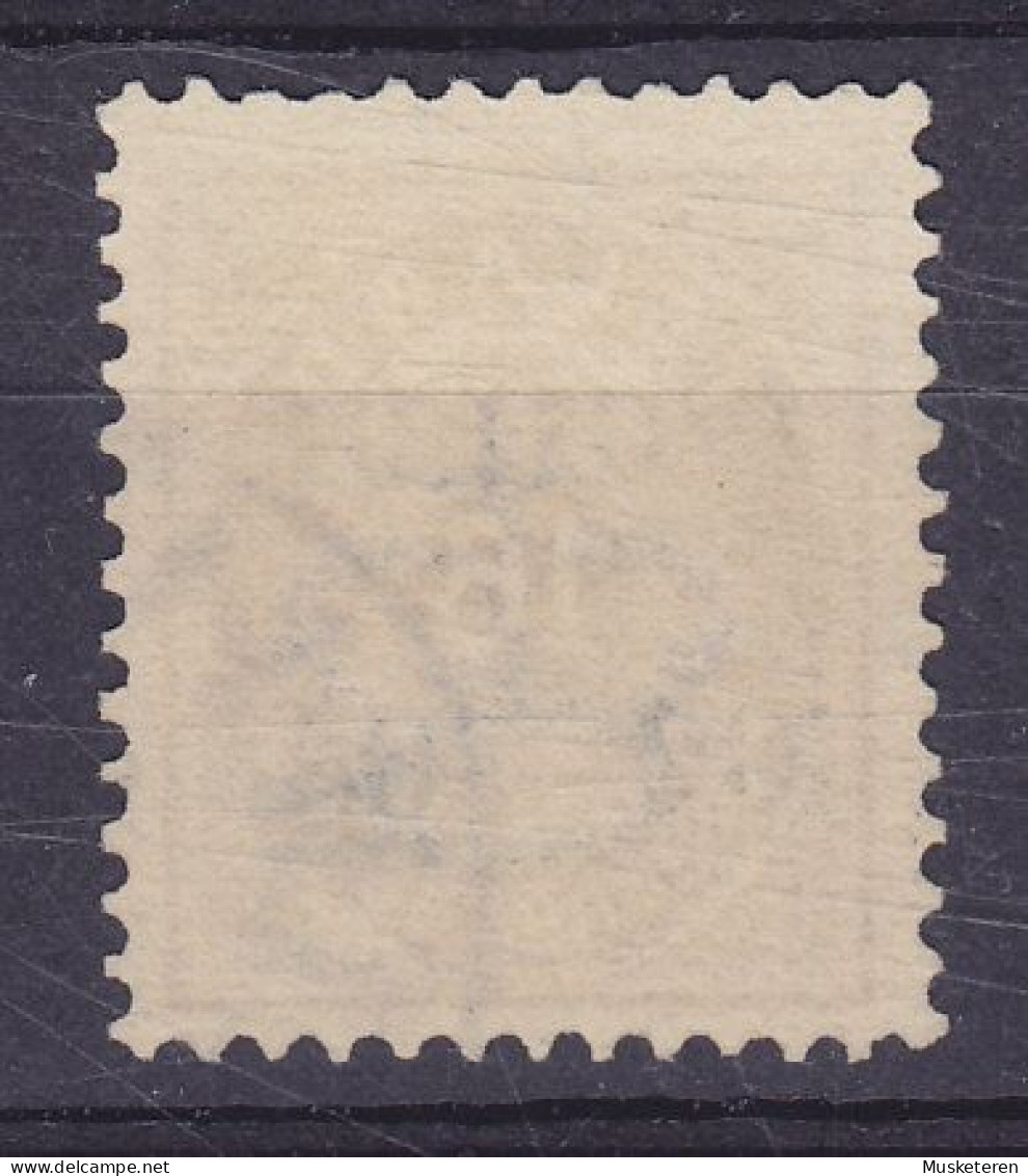 Iceland 1902 Mi. 29B, 16 Aur Ziffer Mit Krone Im Oval Overprinted M. Aufdruck '1 GILDI / '02-'03' Perf. 12 3/4 (2 Scans) - Gebruikt