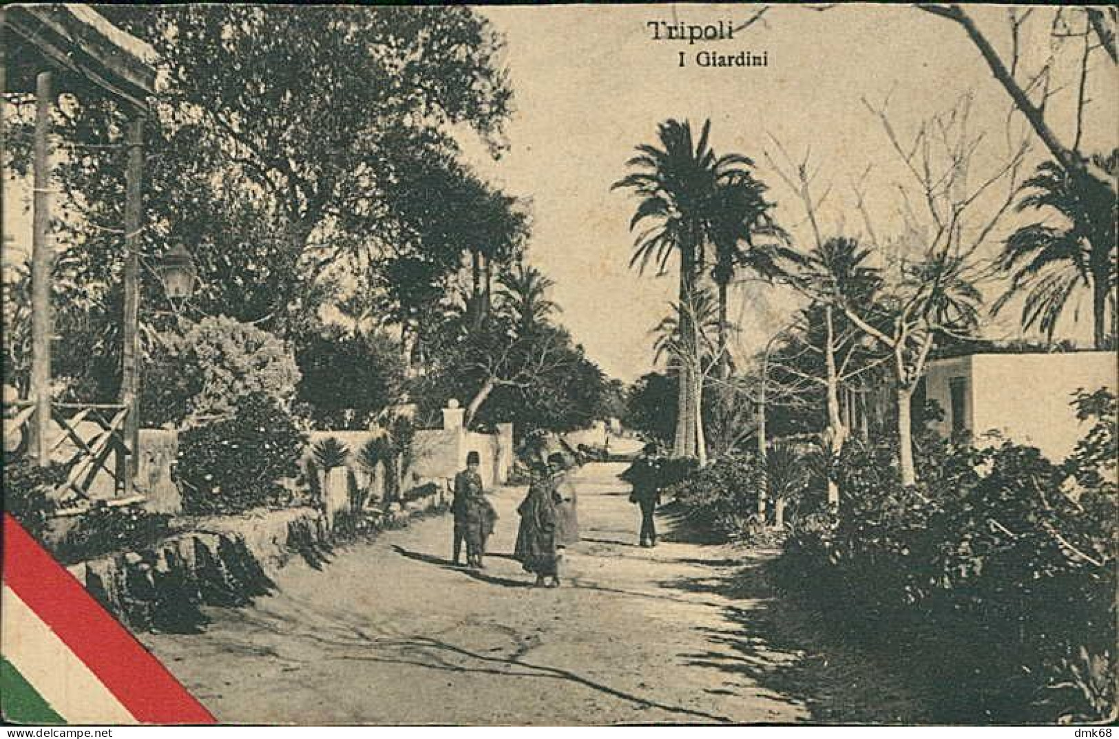 LIBYA / LIBIA - TRIPOLI - I GIARDINI - 1910s (12486) - Libya