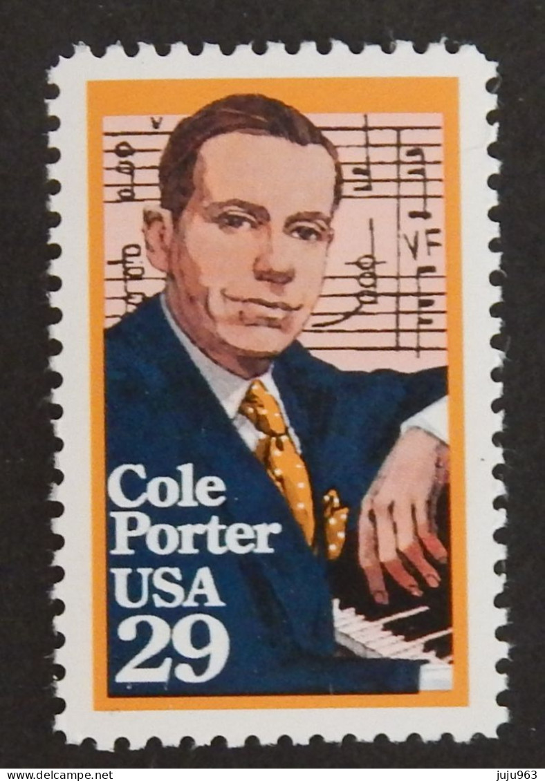 USA MI 2146 NEUF**MNH "COLE PORTER"  ANNÉE 1991 - Ungebraucht