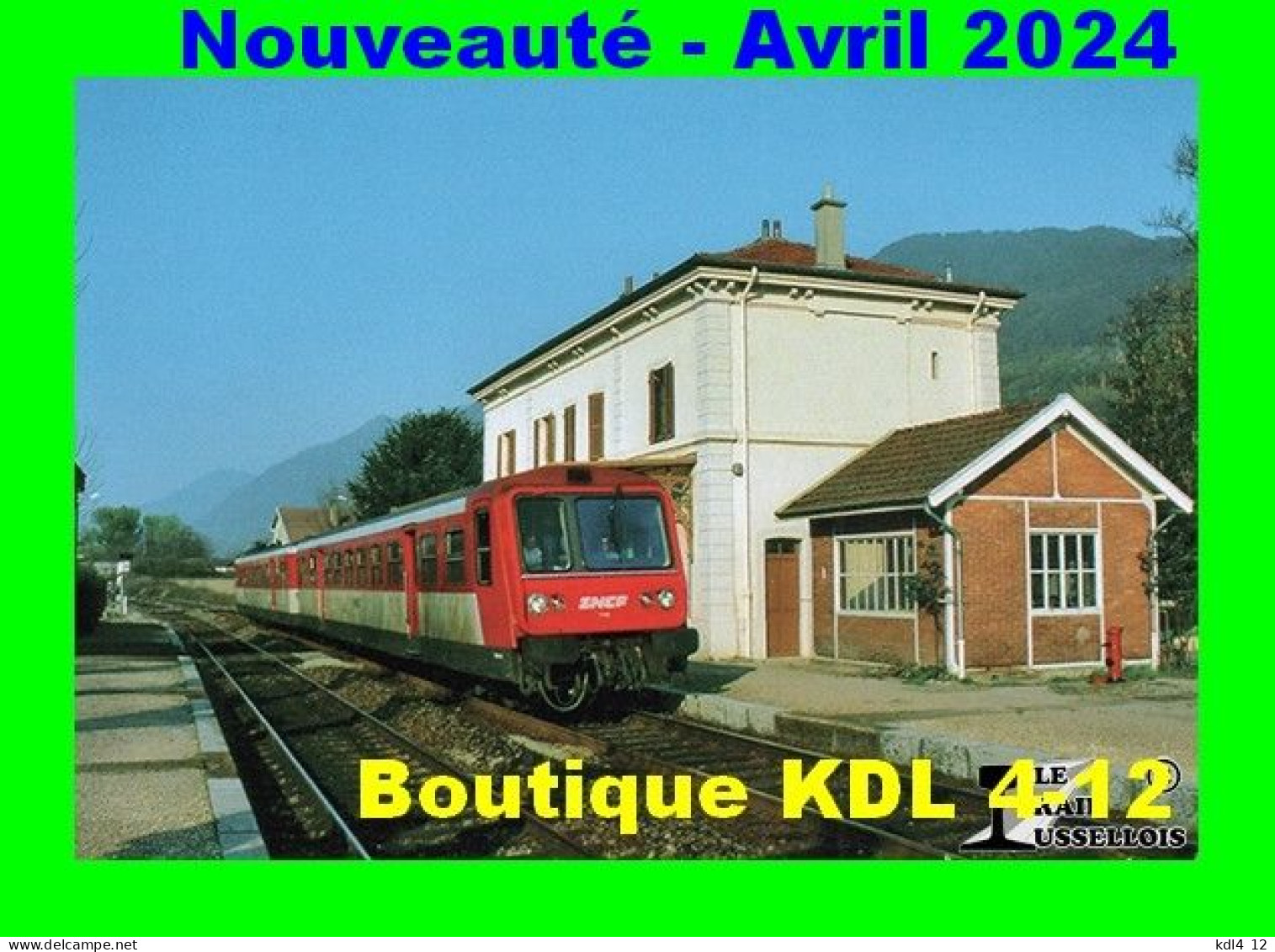 RU 2168 - Autorail RGP X 2740 En Gare - TENCIN-THEYS - Isère - SNCF - Stations With Trains