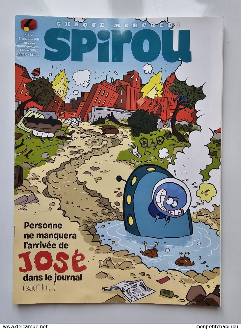 SPIROU Magazine N°4159 (27 Décembre 2017) - Spirou Magazine