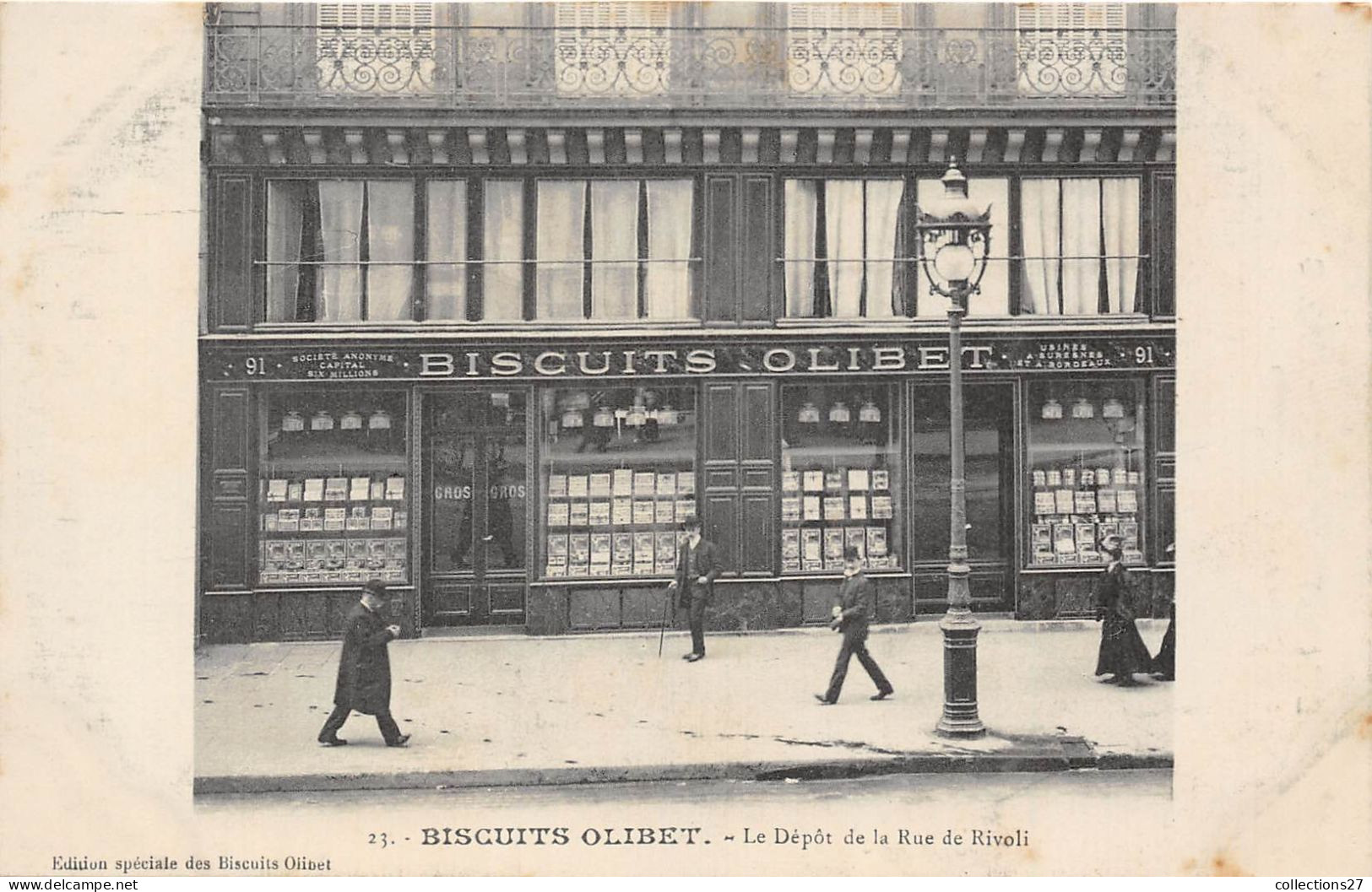 SERIE COMPLETE DE 24 CARTES- BISCUITS OLIBET - PARIS , SURESNES - USINE DE FABRIQUE DE BISCUITS - Collections & Lots