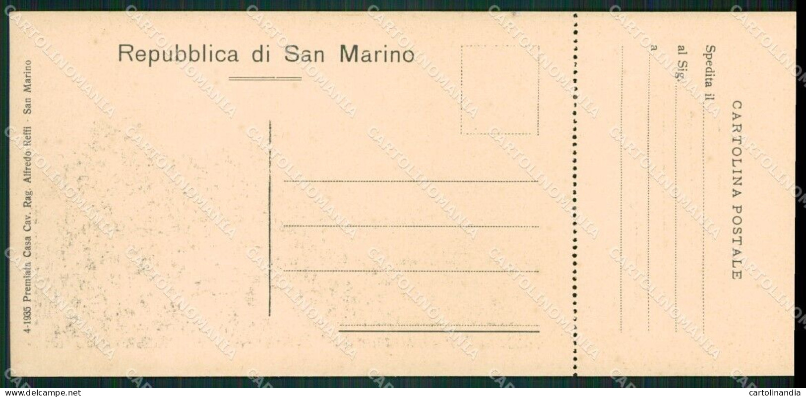 San Marino Mini Cartolina E Cartolina MQ5730 - San Marino