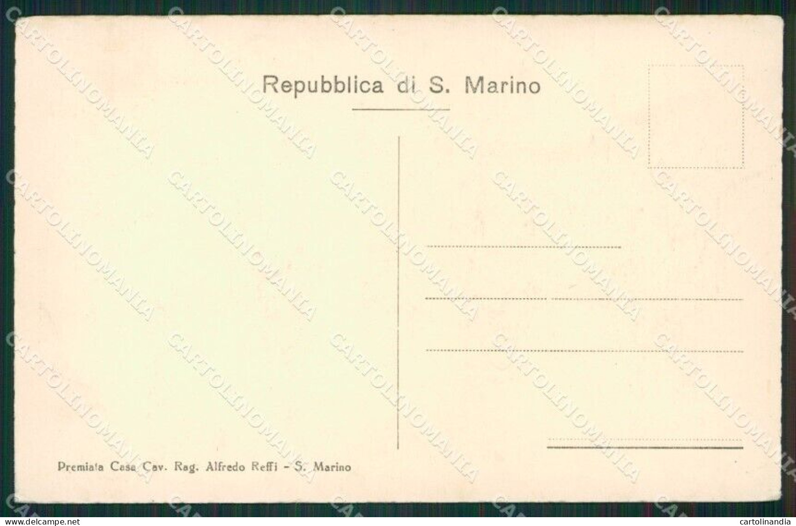 San Marino Monte Titano Cartolina MQ5343 - San Marino