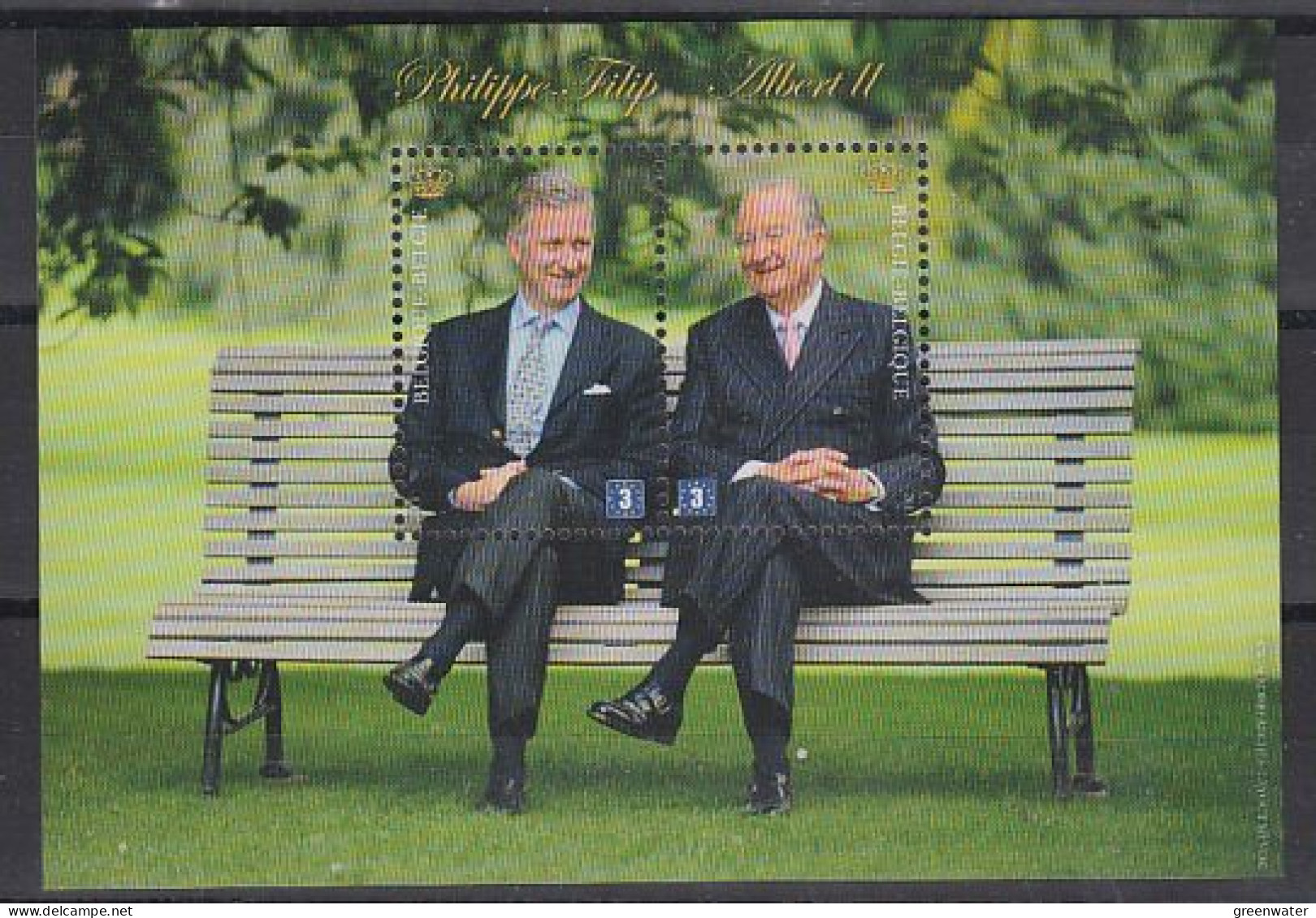 Belgie 2013 Philippe & Albert II Blok / Ms ** Mnh (59525) - 2002-… (€)