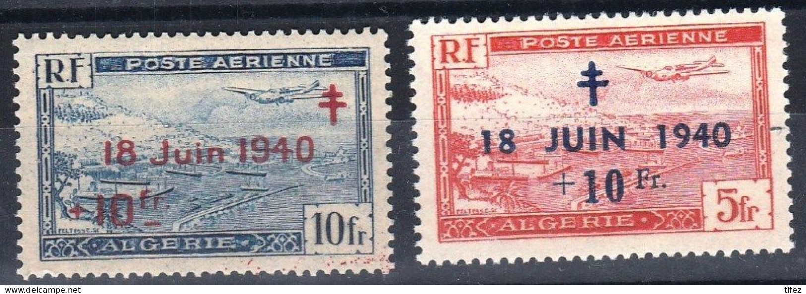 Poste Aérienne N°7/8 (année 1947/48) Neufs**MNH : 2 Valeurs - Posta Aerea