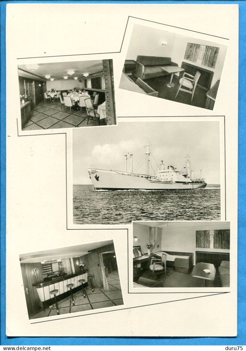 ALLEMAGNE Non écrite * DEUTSCHE AFRIKA LINIEN Motorschiff KARROO Erbaut (Construit) 1958 à Hamburg - Commerce