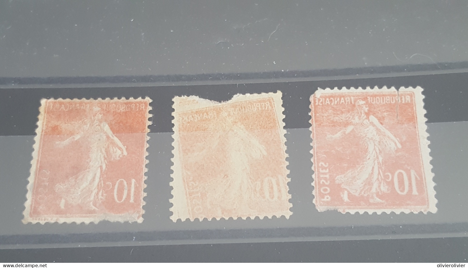 REF A962 FRANCE OBLITERE N°138 RECTO VERSO - Used Stamps