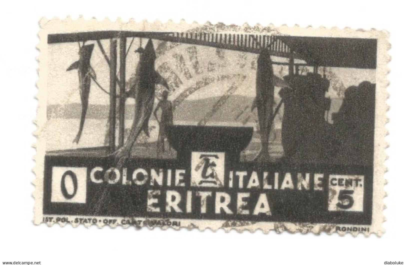 (COLONIE E POSSEDIMENTI) 1933, ERITREA, SOGGETTI AFRICANI - 18 Francobolli Usati - Eritrea