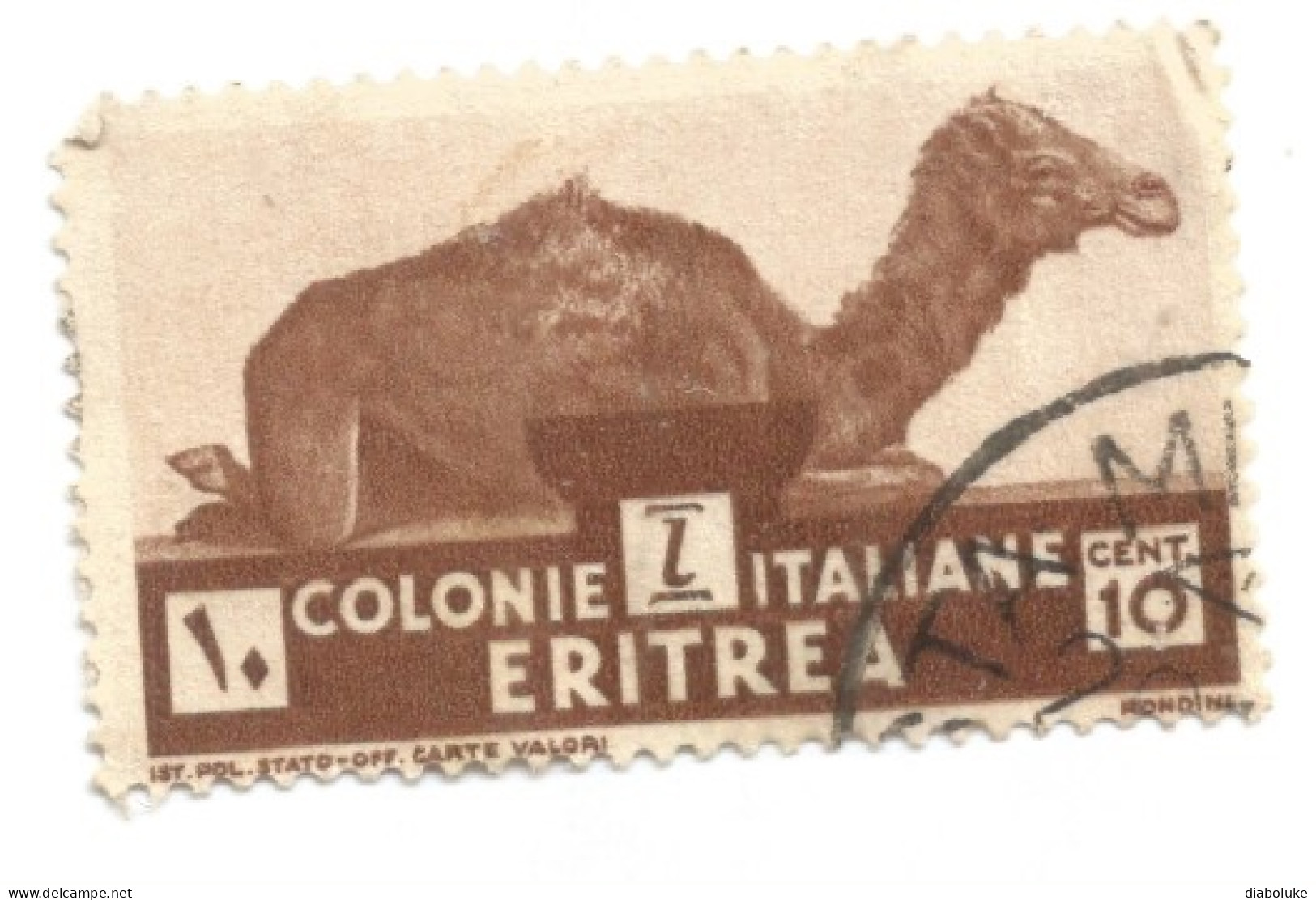 (COLONIE E POSSEDIMENTI) 1933, ERITREA, SOGGETTI AFRICANI - 18 francobolli usati