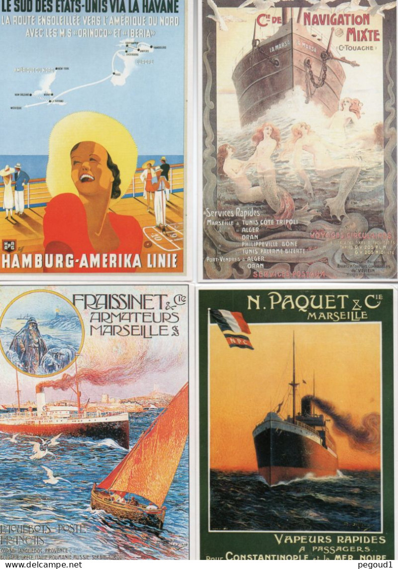 BATEAU . LOT 67 CARTES POSTALES. LIVRAISON OFFERTE   Achat Immédiat - 5 - 99 Cartes