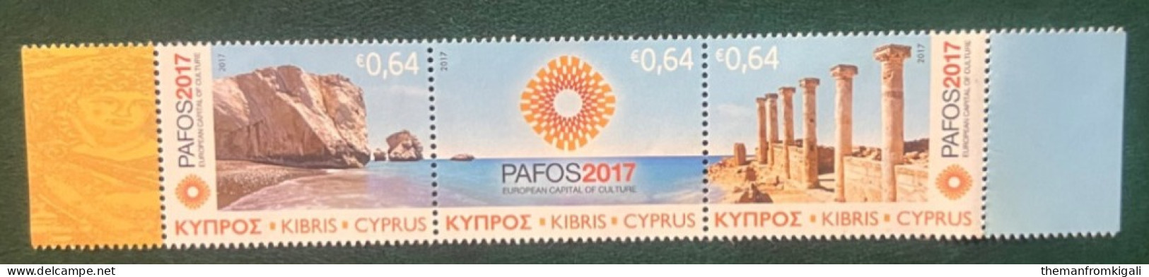 Cyprus Greek 2017 - Paphos - European Capital Of Culture 2017 - Other & Unclassified